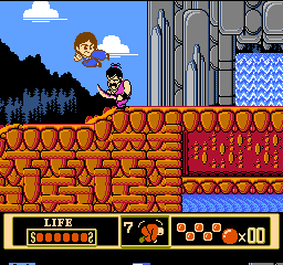 Jackie Chan's Action Kung Fu gameplay screenshot